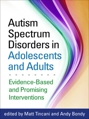 cover image of Autism Spectrum Disorders in Adolescents and Adults